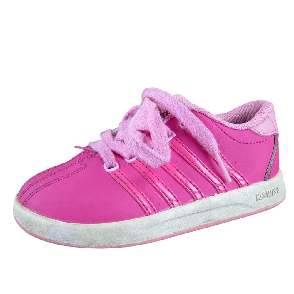 K Swiss Girls Sneaker‎  Sz T 9 Medium Pink Synthetic Lace Up